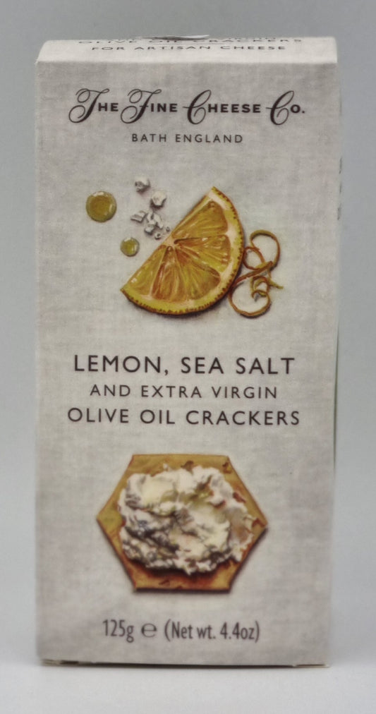 Fine Cheese kiks med lemon og olivenolie