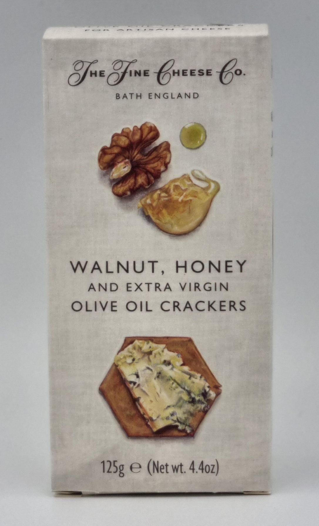 Fine Cheese kiks med valnød, Honning og olivenolie