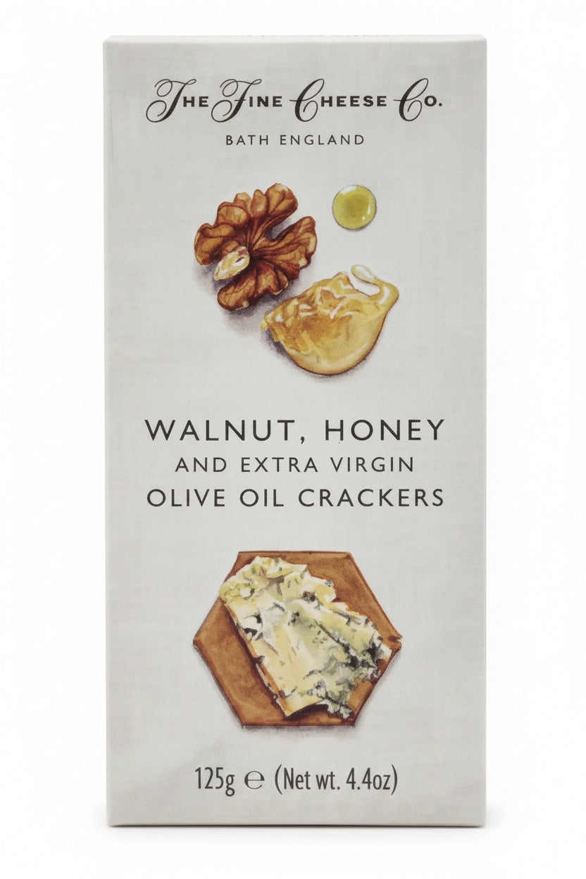 Fine Cheese kiks med valnød, Honning og olivenolie