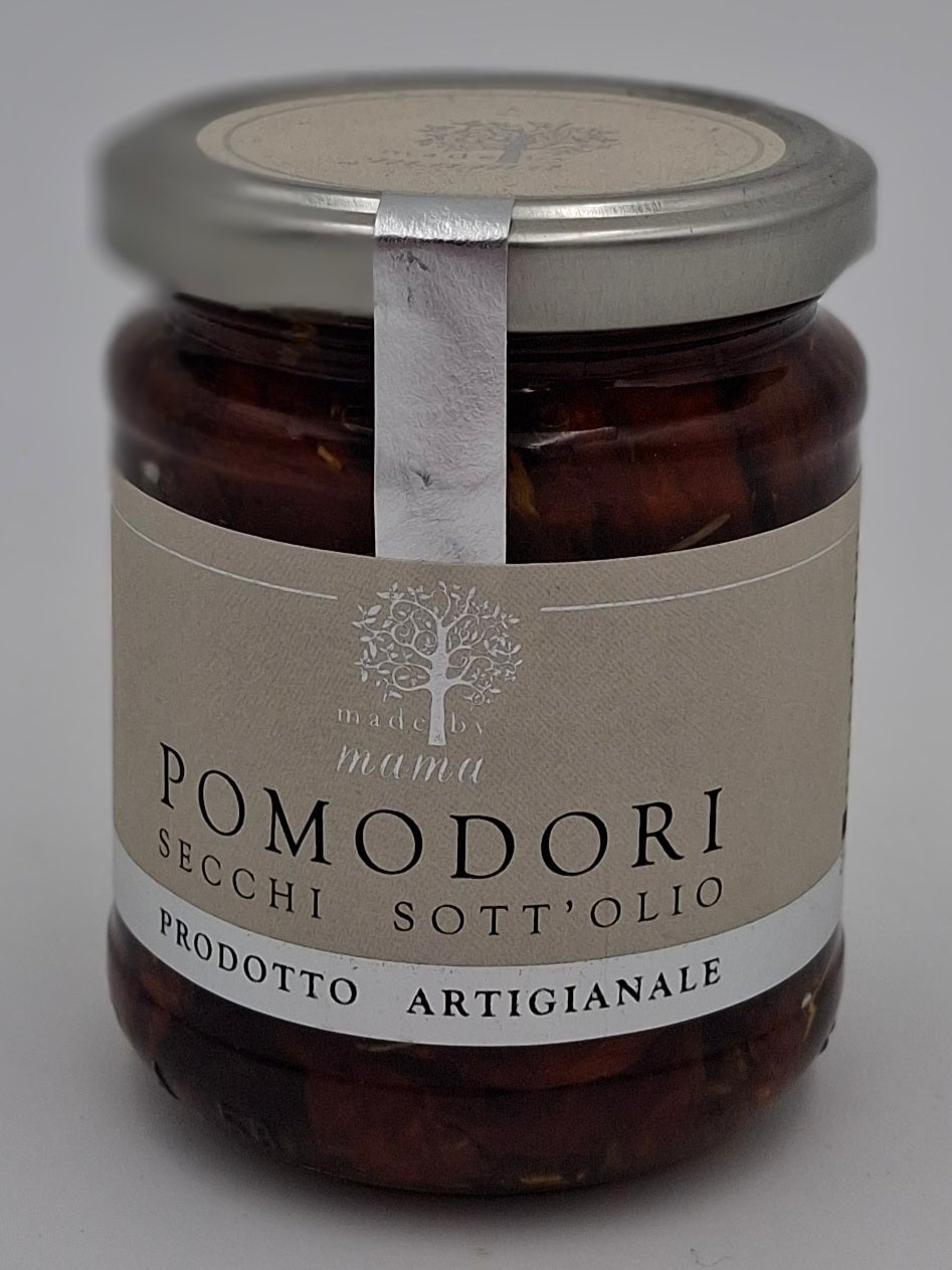 Made by mama -Soltørrede tomater i olivenolie