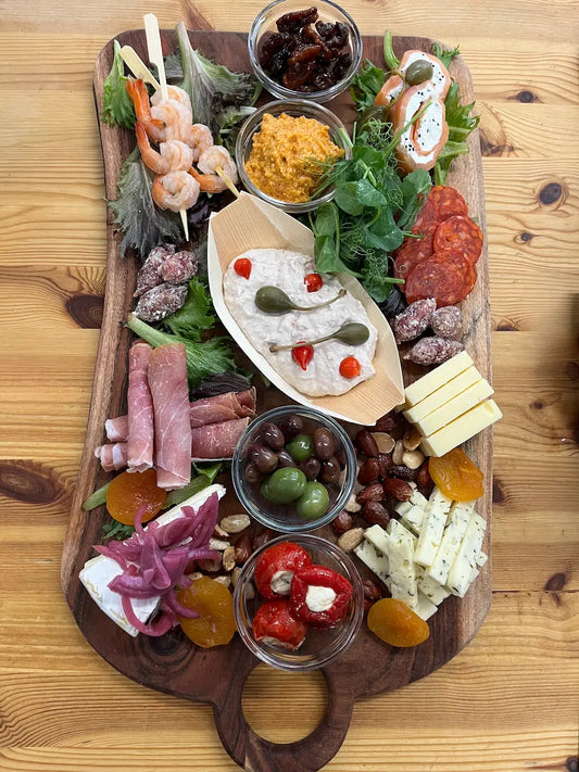 Ost- og fiske tapas