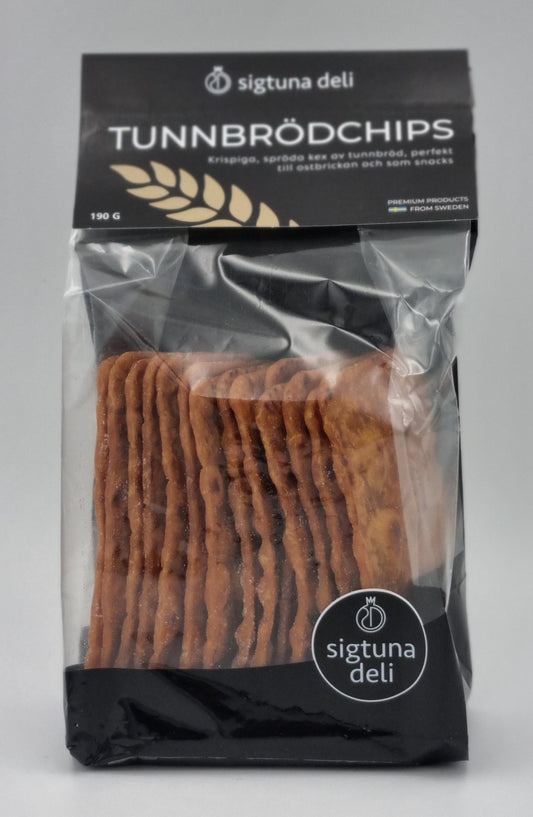 Svenske Sigtuna Deli Tunnbrödchips