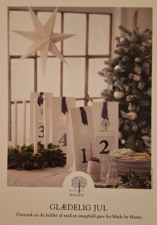 Adventskalender fra MADE BY MAMA (Begrænset antal)