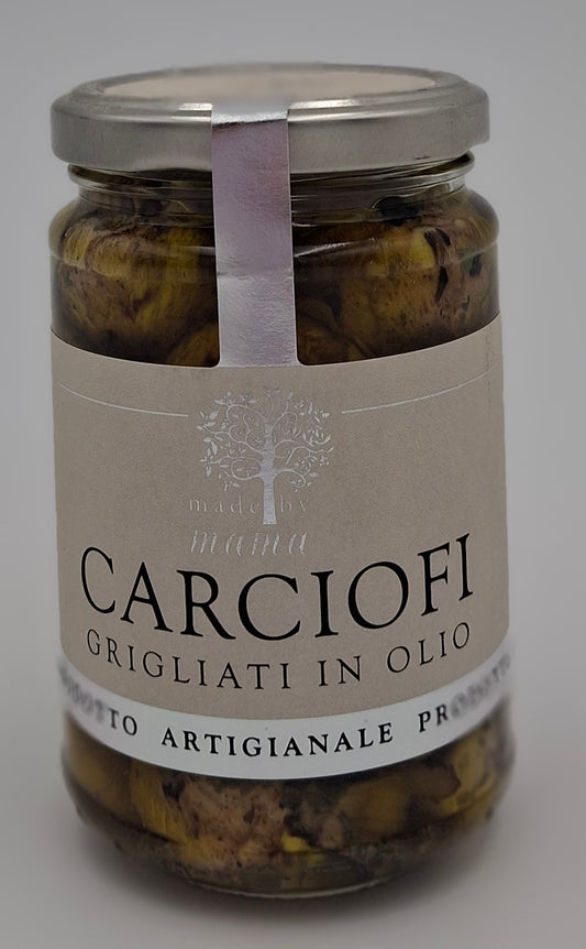 Made by mama -Grillede artiskokker i olivenolie