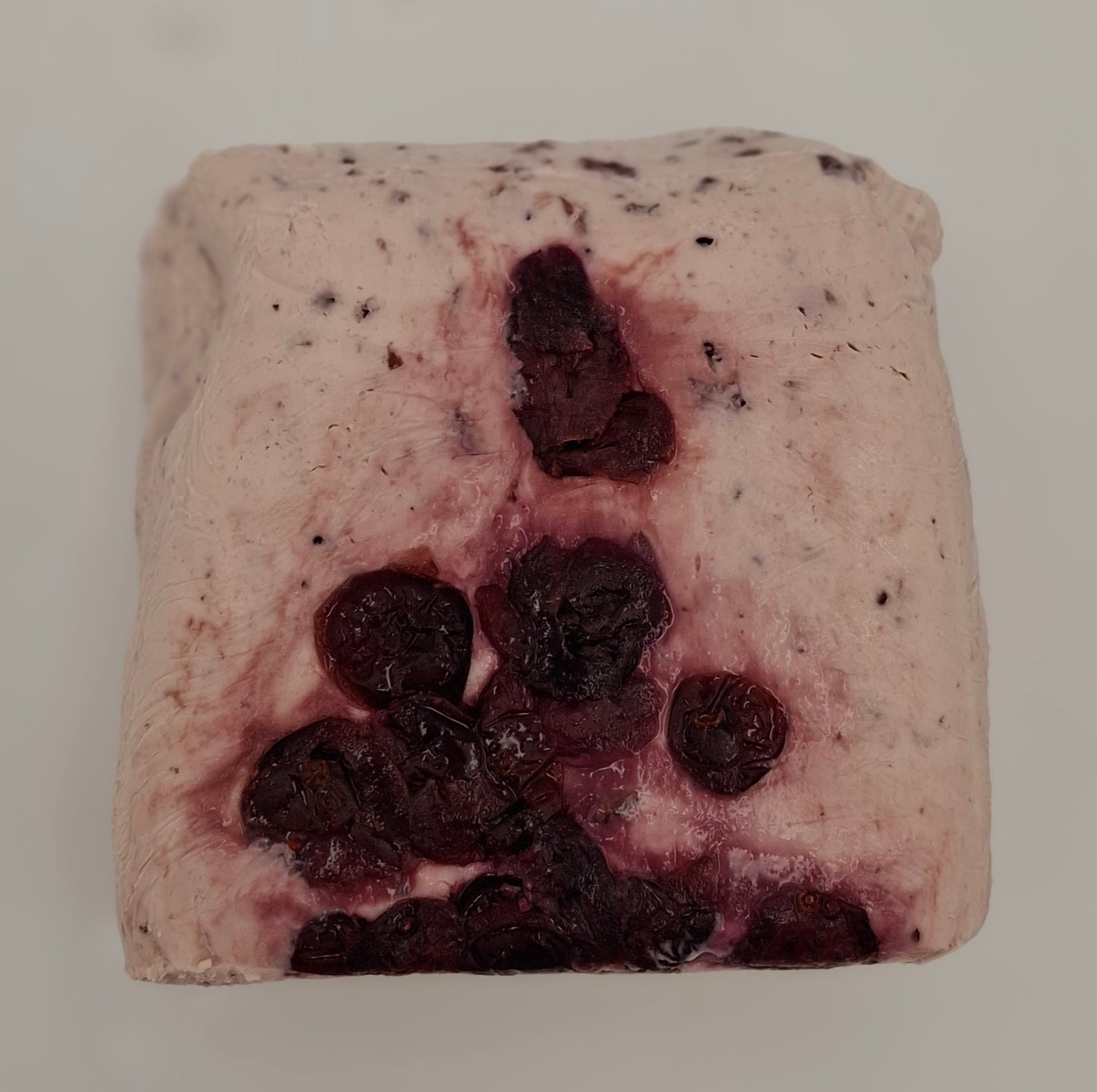 Flødeost med tranebær