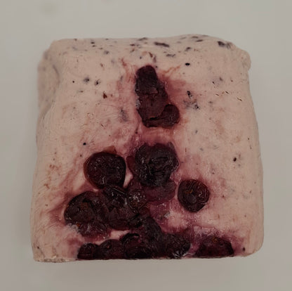 Flødeost med tranebær