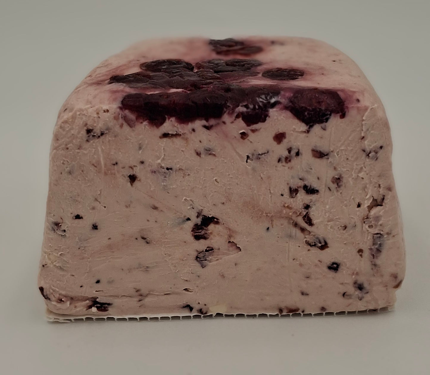 Flødeost med tranebær