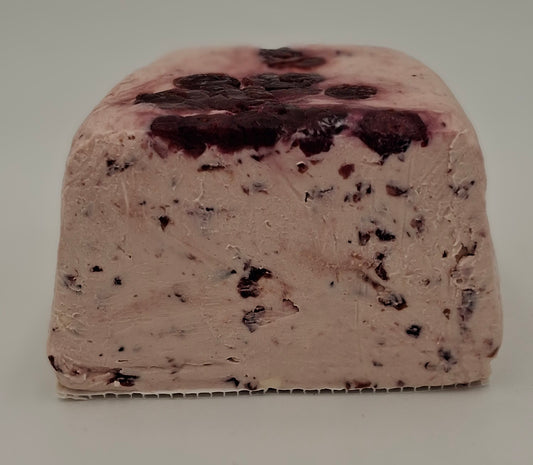 Flødeost med tranebær