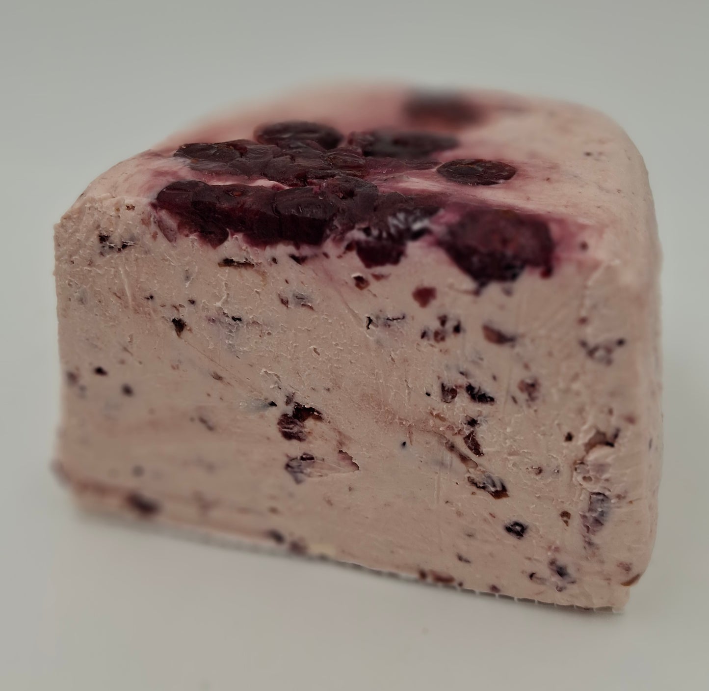 Flødeost med tranebær